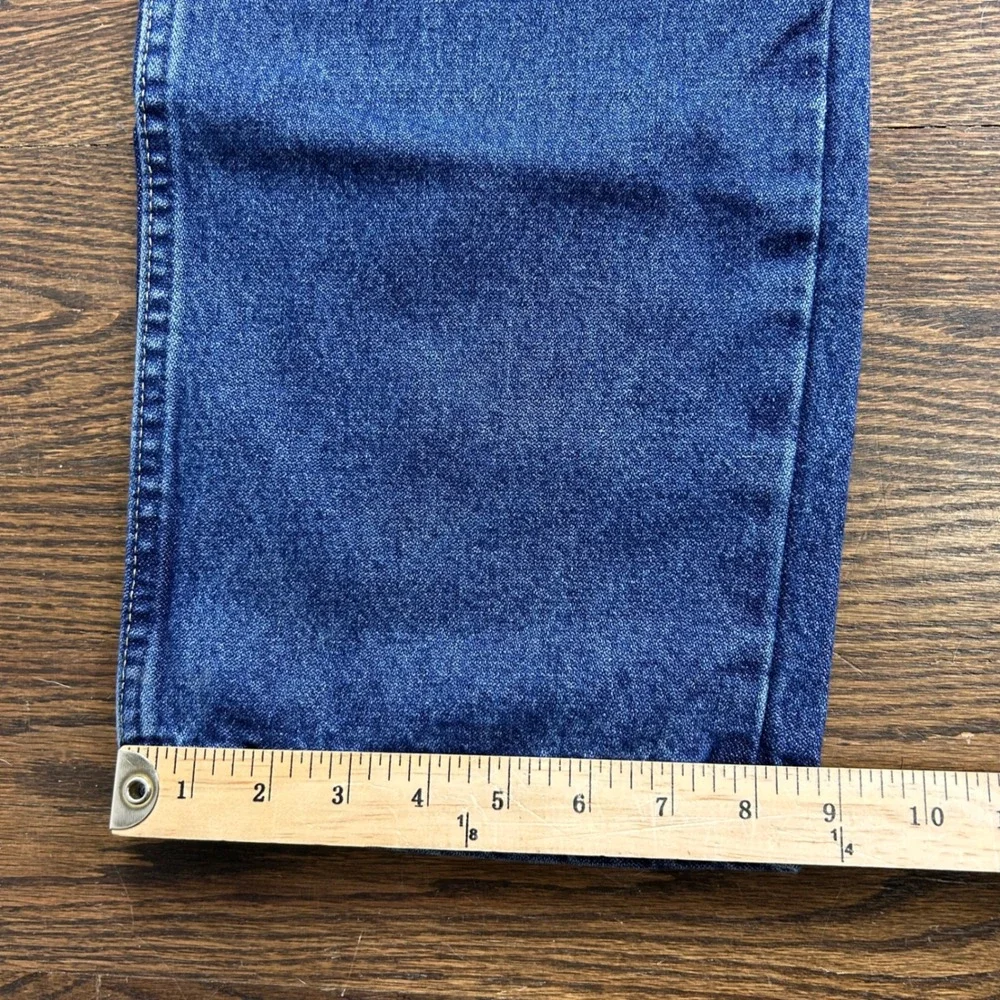 Wrangler George Strait Collection Mens Blue Jeans 42x34 Medium Wash Denim A102